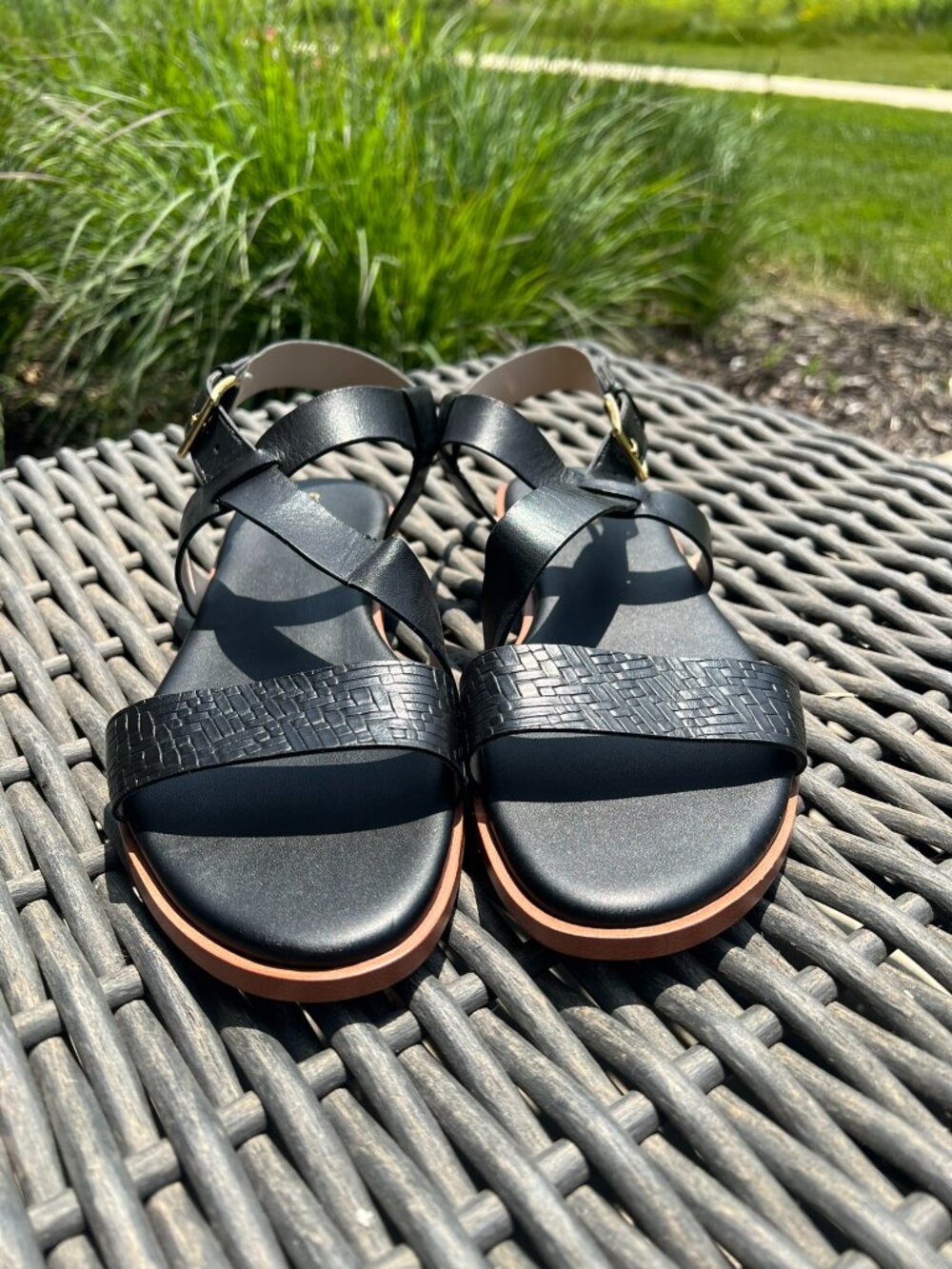 Cole Haan Black Sandals